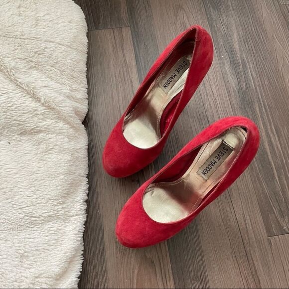 𝅺steve Madden Beasst-M Heels Size 6.5 - Picture 3 of 12